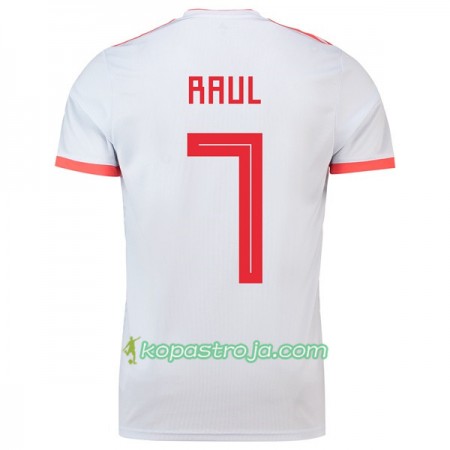 Billiga Fotbollströjor Spanien Raul 7 VM 2018 Borta tröja